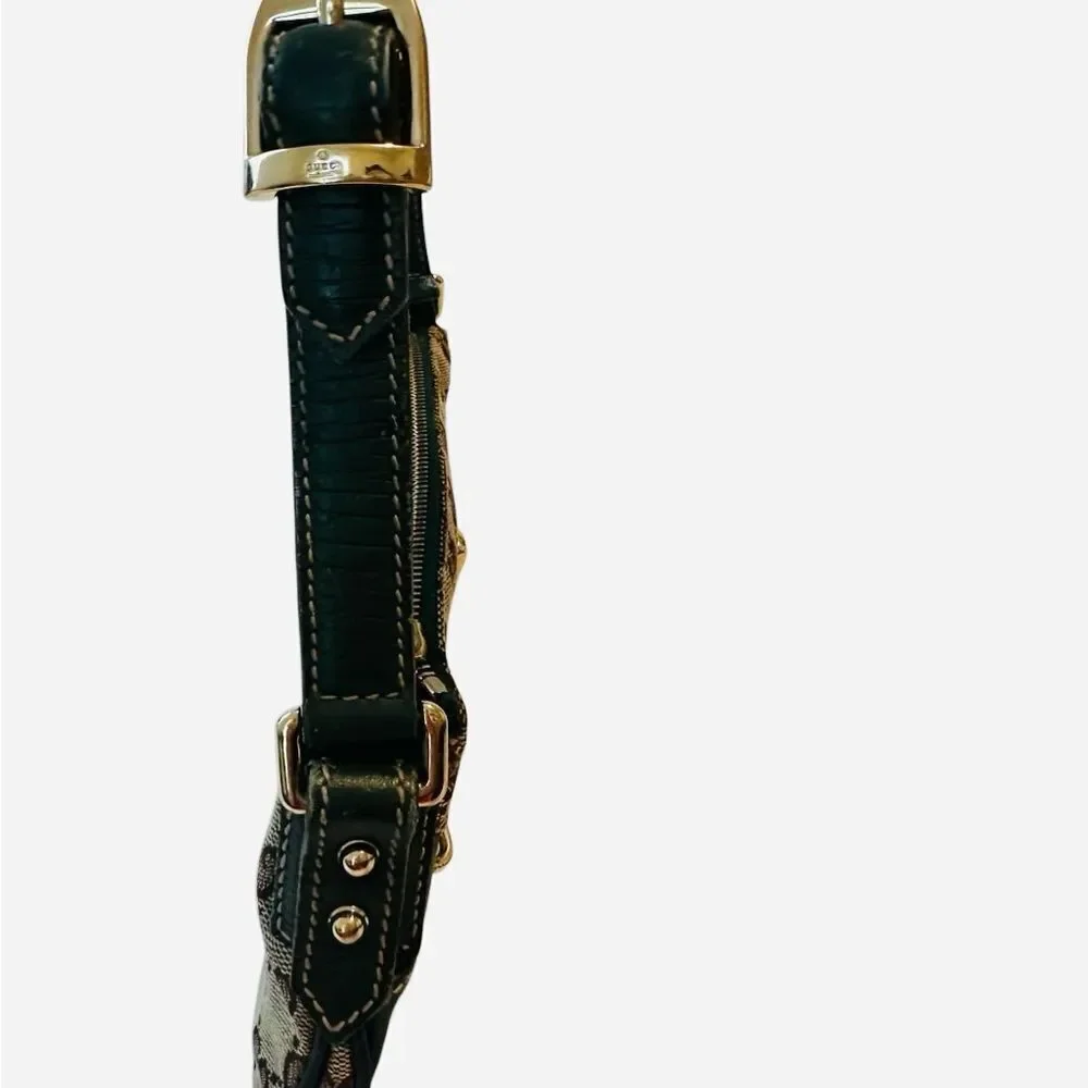 Gucci Green and Gold Women's Hasler Bag - Picture 7 of 16